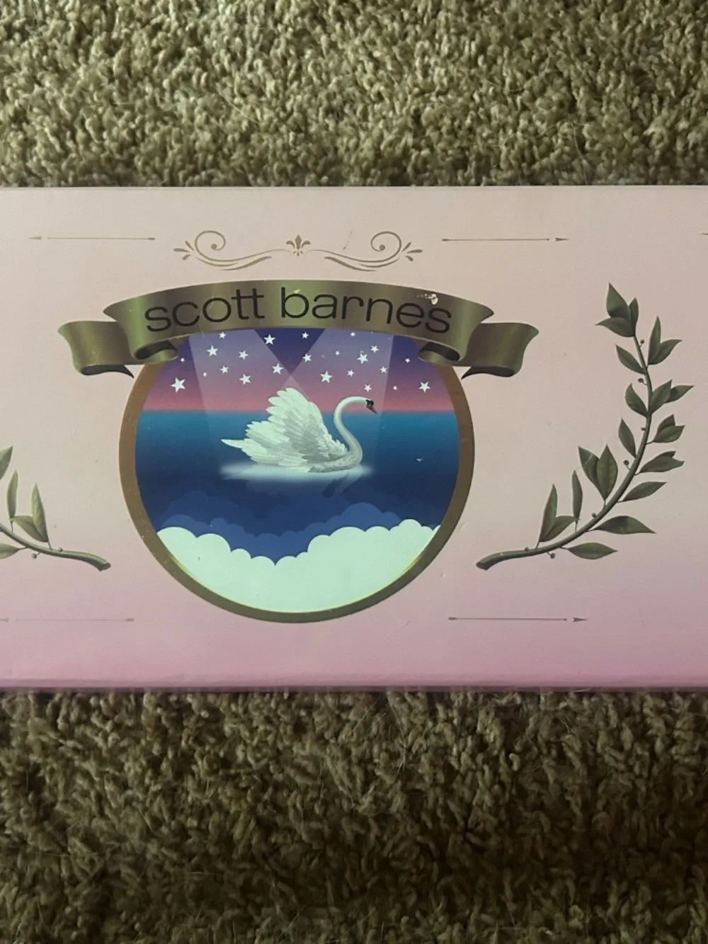 Scott Barnes Swan Lake makeup palette